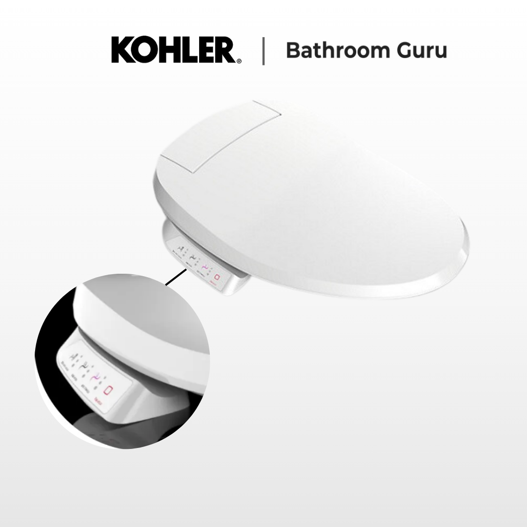 Kohler Toilet Seat with Electronic Bidet Function C3050 Lazada Singapore
