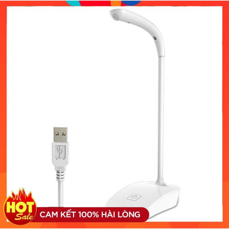 Microphone Máy Tính️FREESHIP️Micro Thu Âm Để Bàn Cho Máy Tính, Laptop M13