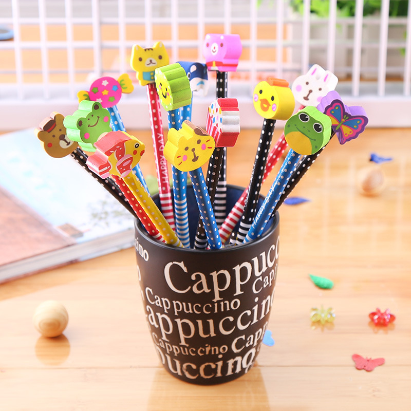 Bút chì kèm gôm cute H37