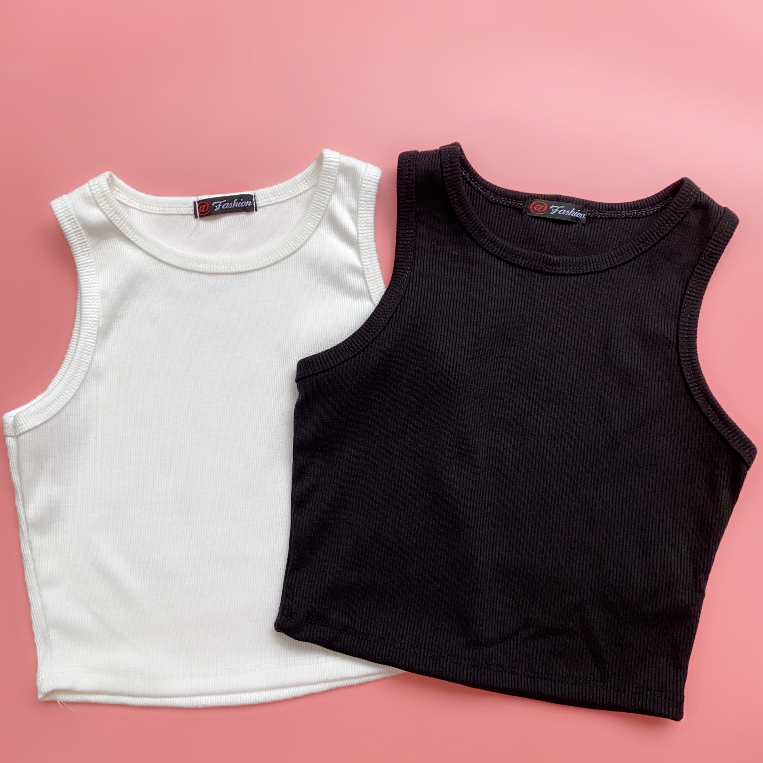 Áo Basic Croptop Thun Gân Body - LEISE