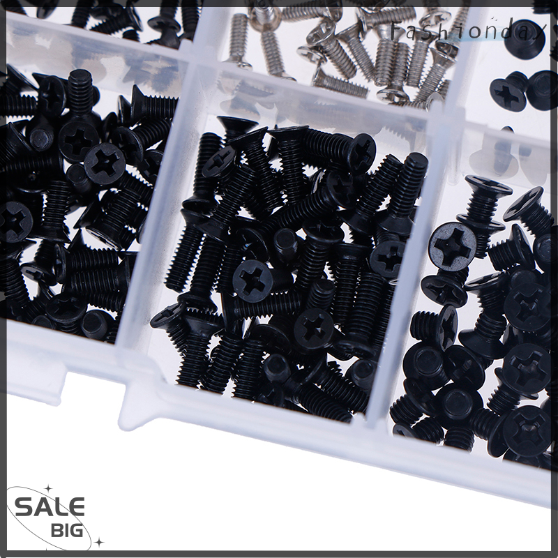 FD Legend Flash Sale 500pcs laptop computer screws set universal screw m2 m2.3 m3