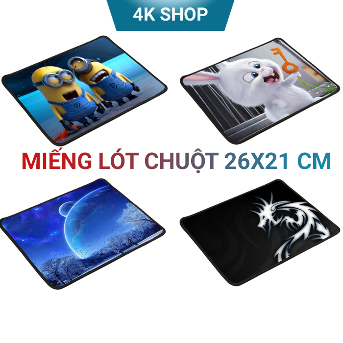 Miếng lót chuột chất liệu tốt 26x21cm