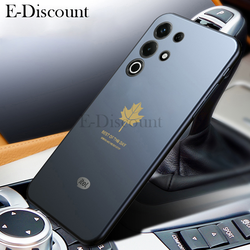 New Phone case itel S25 Ultra Back cover Soft Silicone Maple Leaf Shape For itel S25 Ultra case. 