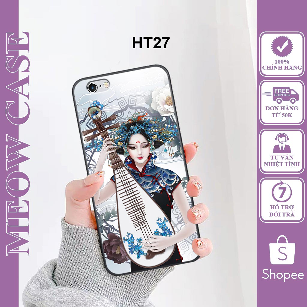 Ốp chống sốc iPhone 6/6s/6plus/6Splus/7/8/7plus/8plus in hình cổ trang