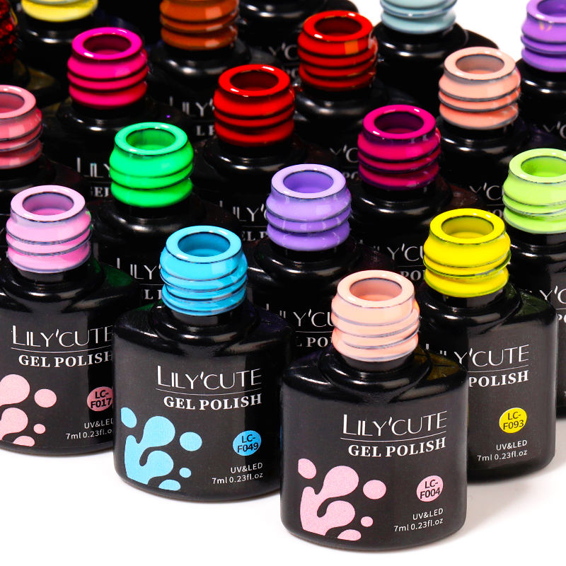 LILYCUTE%2060/66/129PCS/Set%20Gel%20Nail%20Polish%20Set%20Glitter%20Colors%20Nail%20Kit%20Esmaltes%20Semi%20Permanent%20UV%20Gel%20Nail%20Art%20DIY%20Manicure%20Sets%20-%20Image%204