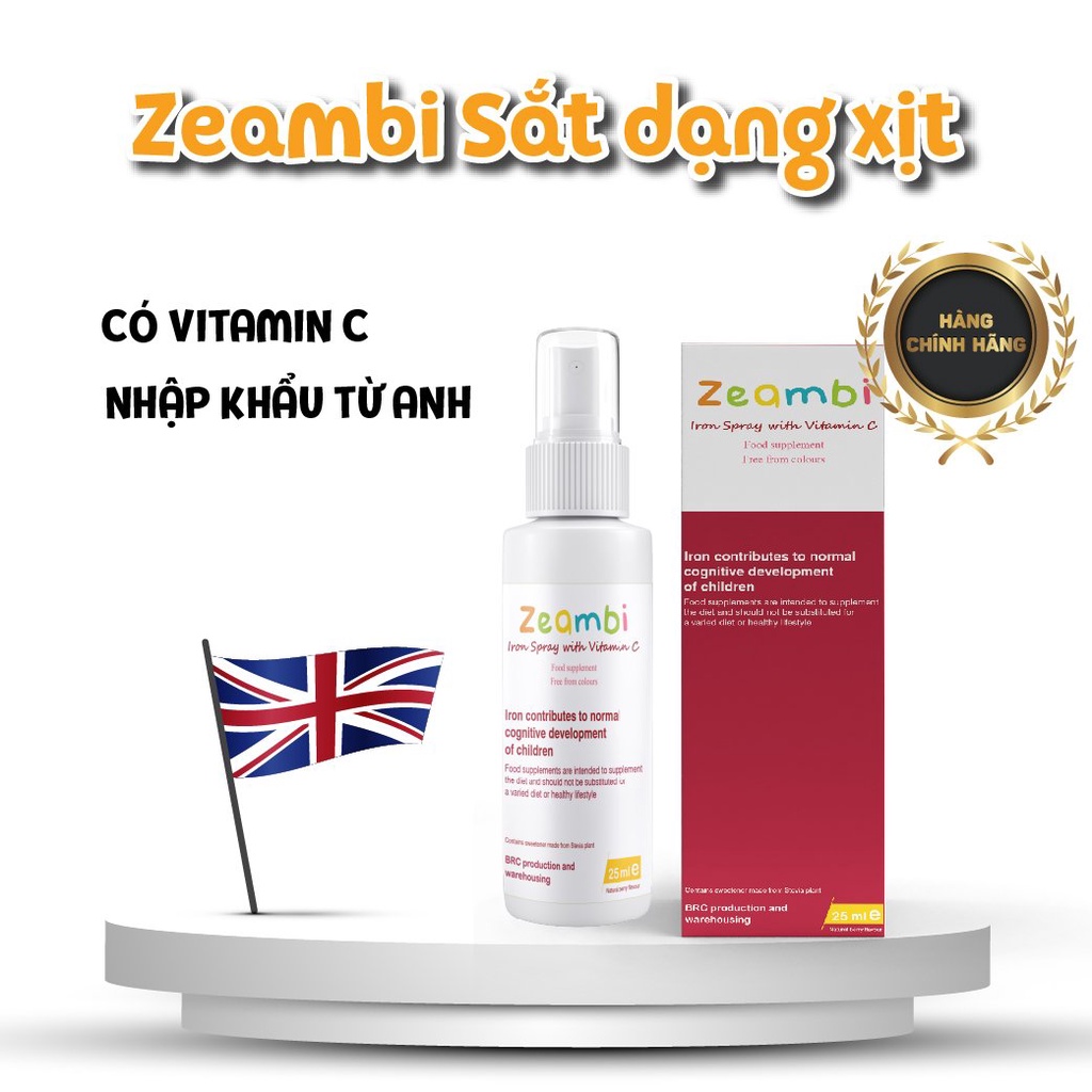 Sắt Zeambi - Nhập khẩu từ Anh