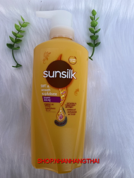Dầu gội sunsilk thái lan 425ml- màu vàng