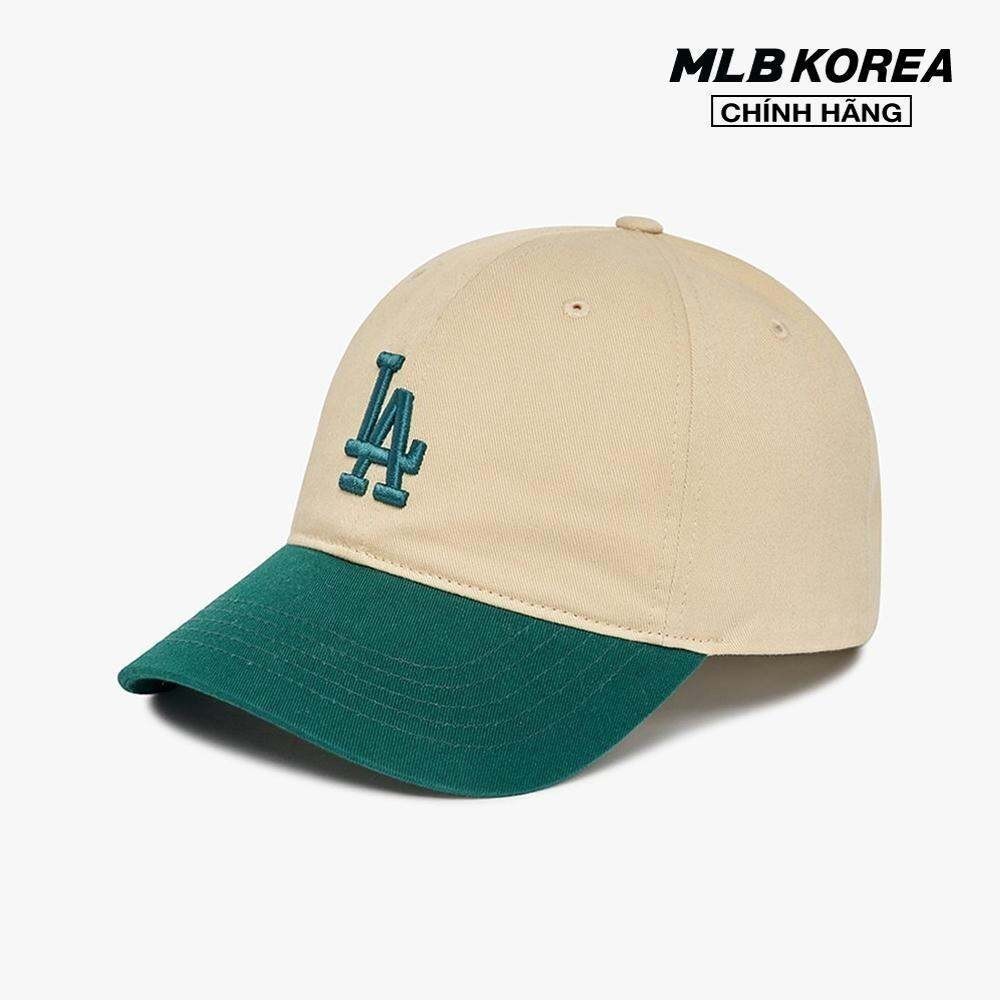 MLB - Nón bóng chày unisex Basic Color Block Unstructured 3ACP3303N-07GND