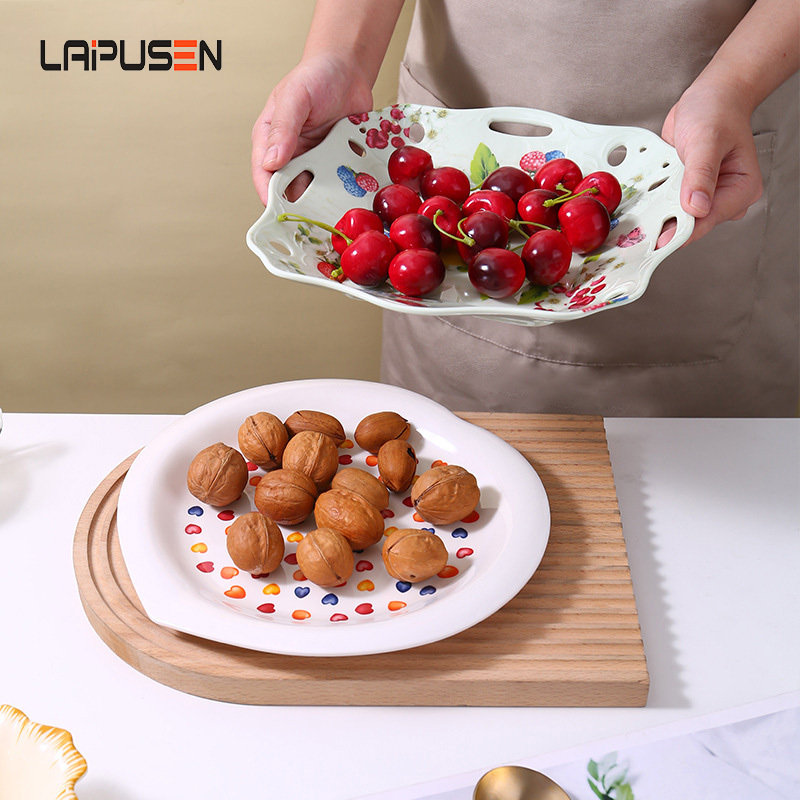 Fruit tray, plastic simple Dim sum candy tray