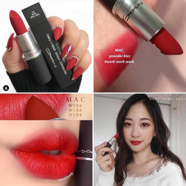 Son thỏi MAC Powder Kiss Lipstick