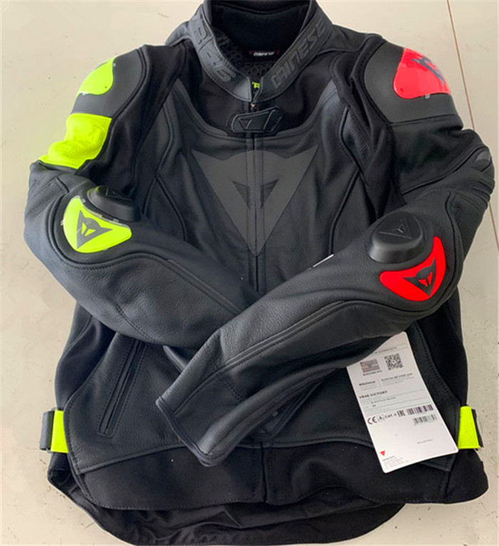 Dainese Vr46 Victory Leather Jacket Dennis DAINESE VR46 VICTORY