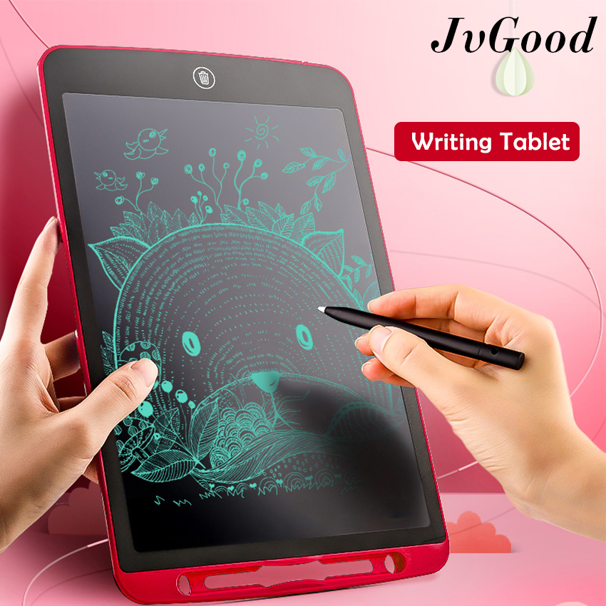 Jvgood electronic writing board for computer screen 8.5 inch, electronic Drawing Board manually cleared qùa gift for baby Real sense