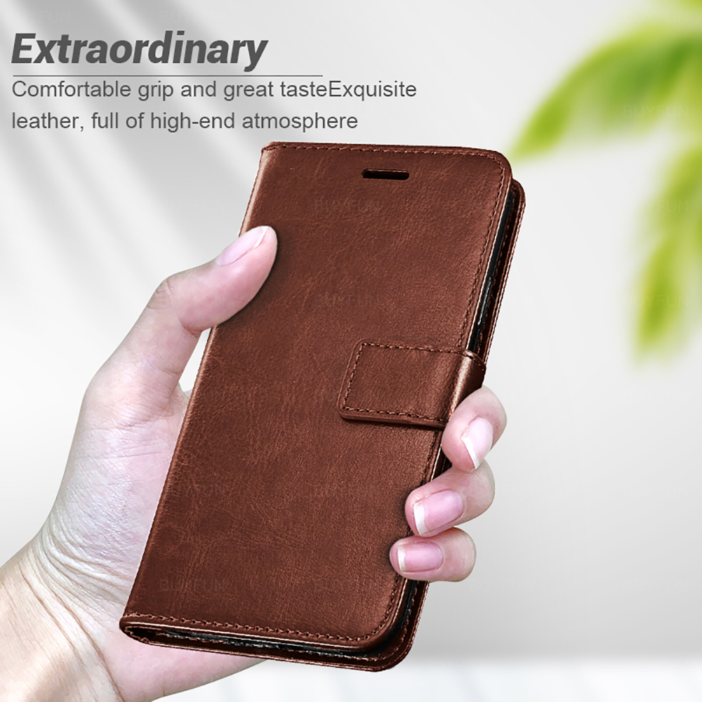 For Xiaomi Redmi 14C 4G/Poco C75 Crazy Horse Leather Case for 6.88 inches xiaomi redmi 14c MI 14C 4G/poco C75 c75 Full Pack Glossy Luxury Leather Protective Cover Anti-Drop Phone Case. 