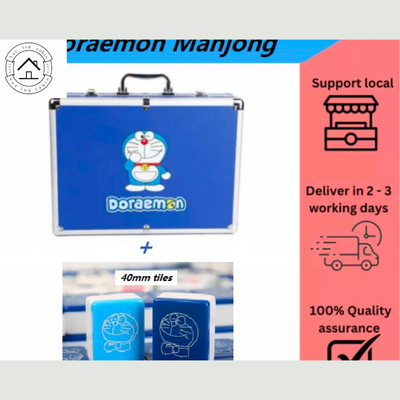 SG Set Instock Pikachu Mahjong Set Limited Edition 156 Tiles
