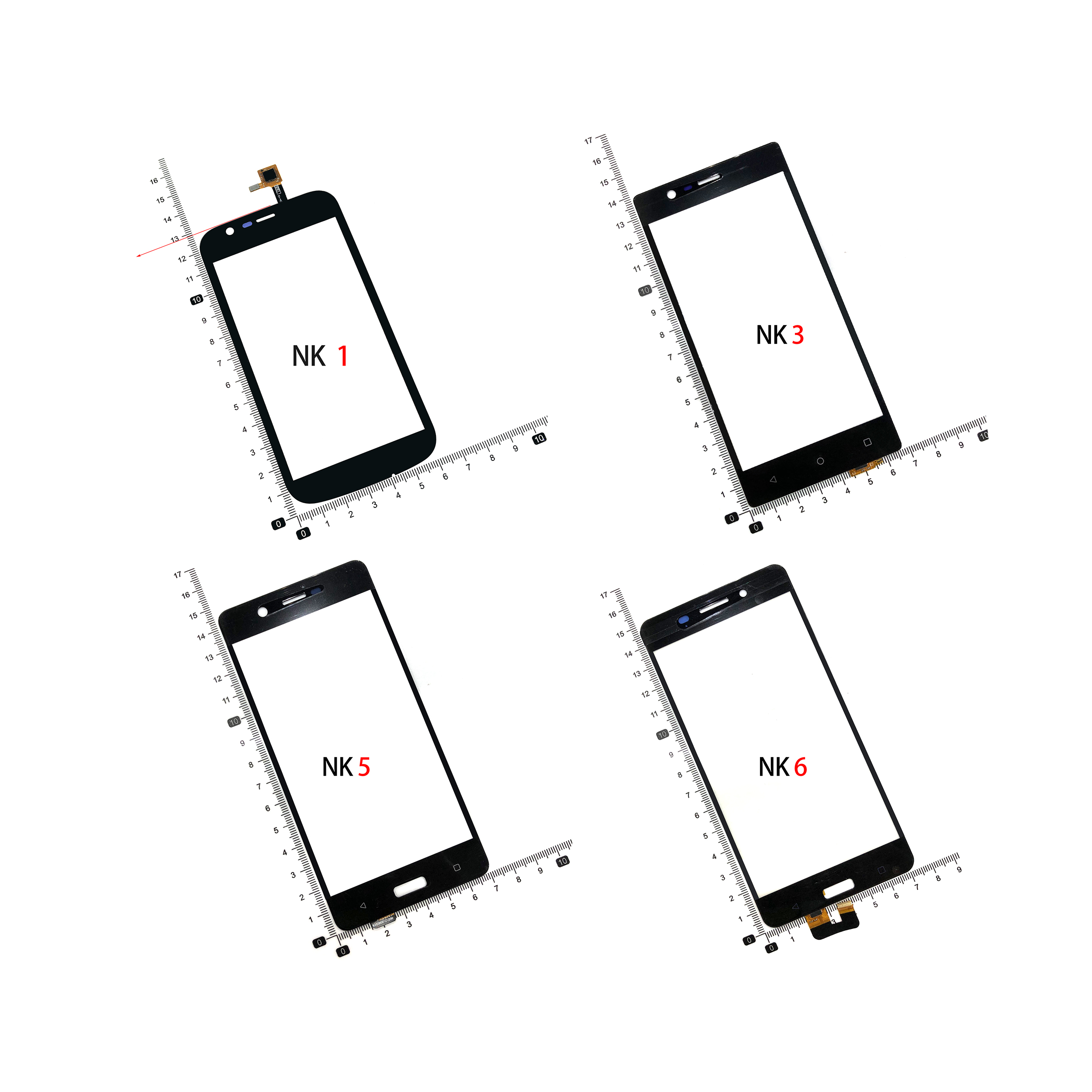 For Nokia 1 3 5 6 N5 N6 Phone Touch Screen Digitizer Phone Touch Glass 