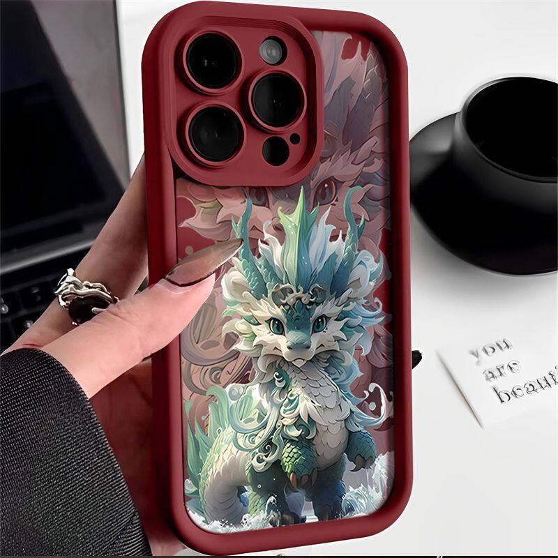 Uonevic High Quality Dragon Case For Infinix Note 30 Hot 40 Pro 30i 30 20 10 Play 40i GT 10 Pro Zero 30 5G Tecno Camon 20 Spark 10 20C Smart 8 Cover. 