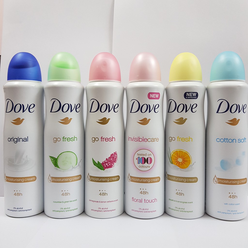 Xịt khử mùi dove 150ml