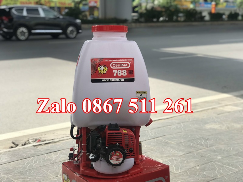 Bình xịt phun dung dịch diệt côn trùng oshima 767x chạy xăng