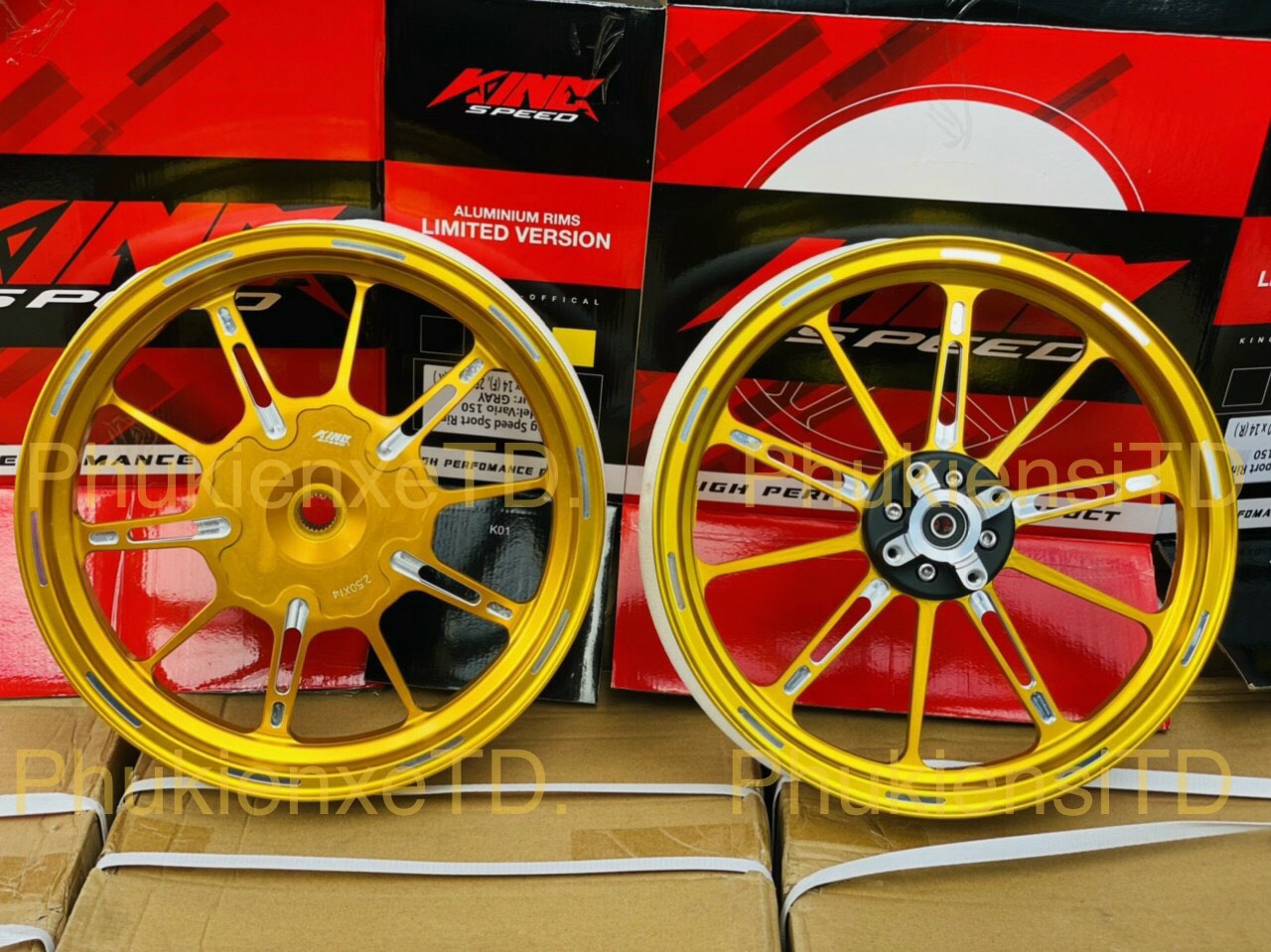 Mâm KINGSPEED CNC cho Vario 10 cây