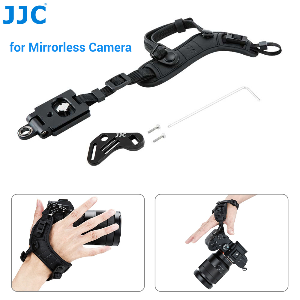 Dây đeo tay máy ảnh không gương lật JJC sang trọng cho Sony A7C A7III A7II