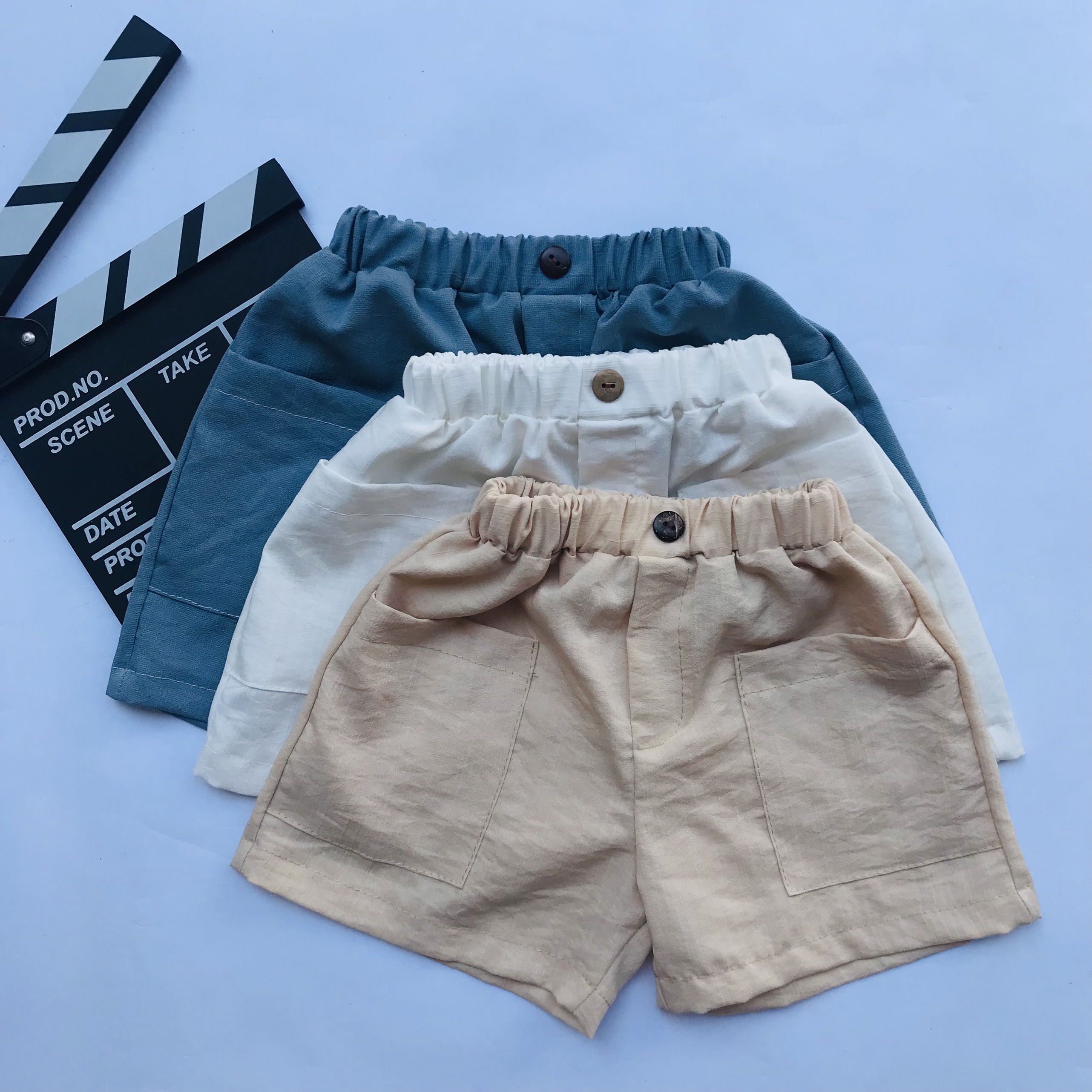 Quần Đùi Đũi Trẻ Em Phong Cách Size 10-35kg