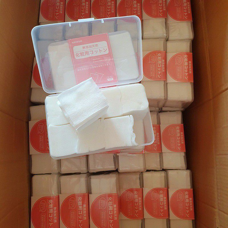 BÔNG TẨY TRANG MINISO 180/1000 MIẾNG