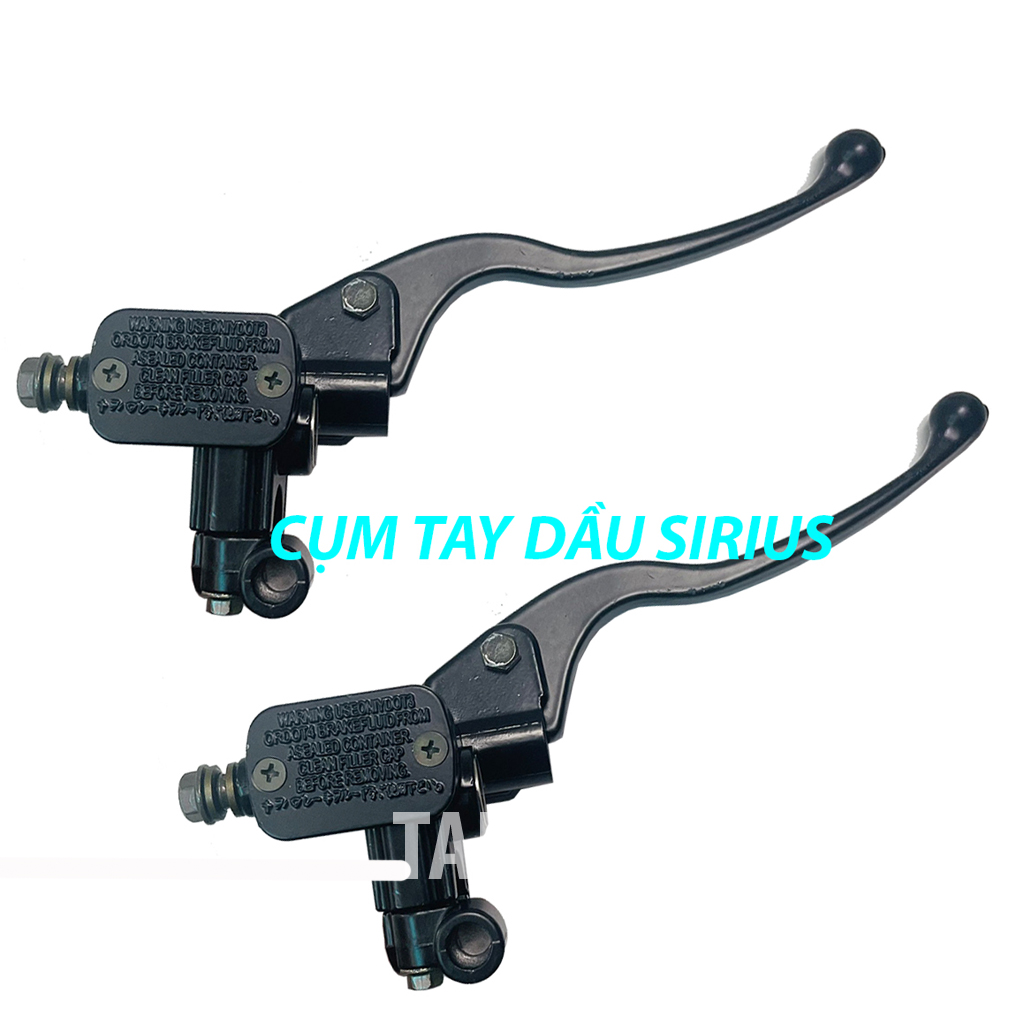 Cụm tay dầu sirius,taurus,jupiter,ex 135-150 thắng đĩa-pttt