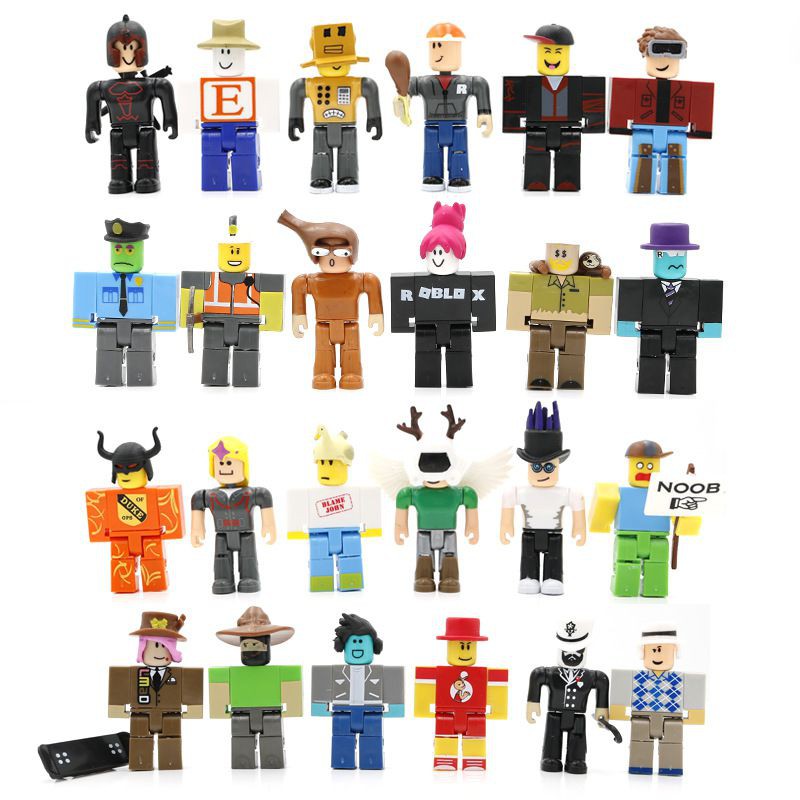 Set 24 Mô Hình Nhân Vật Game Roblox Legends Champions Chân Thật
