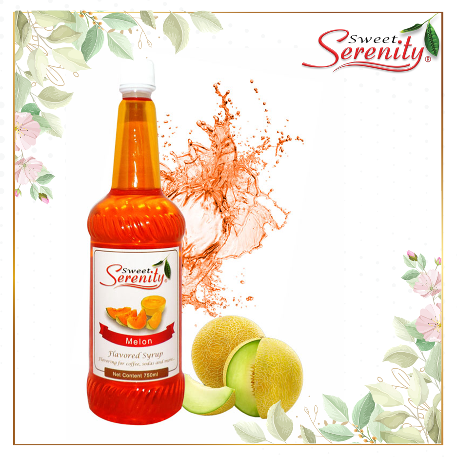 Sweet Serenity Melon Fruit Flavored Syrup 750 Ml Lazada Ph