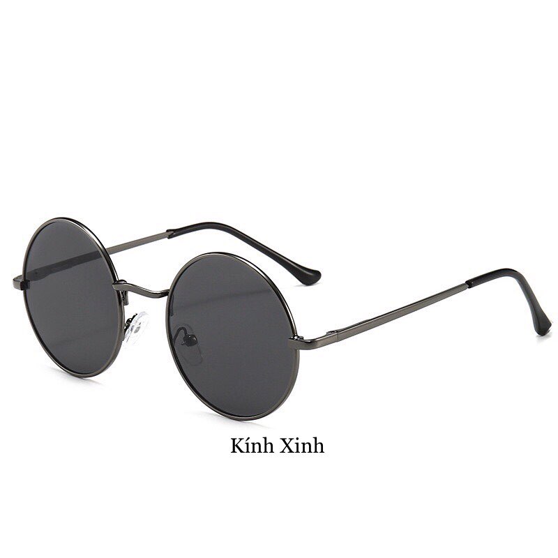 Kính râm Mắt tròn thầy bói thầy đồ cao cấp cho bé