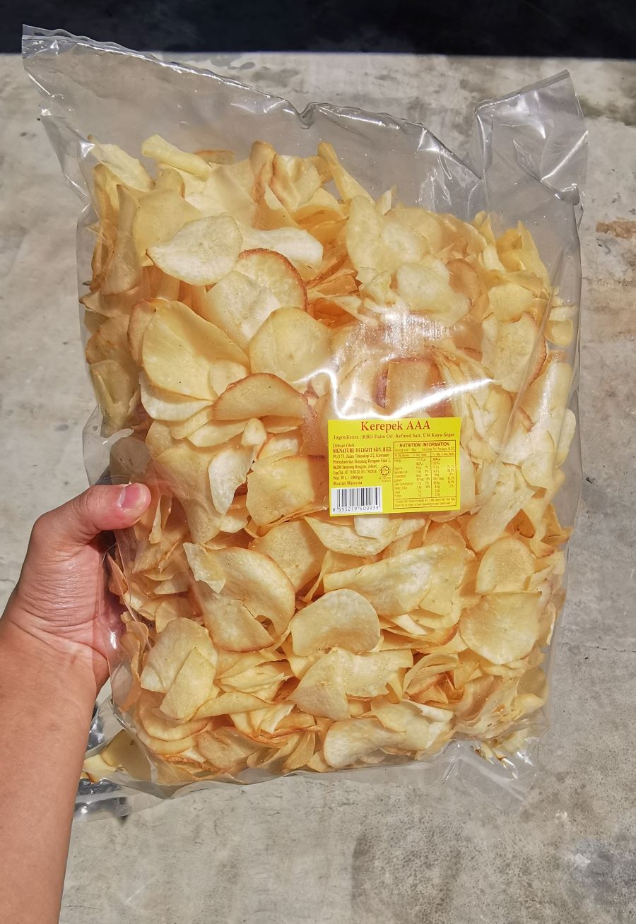 Kerepek Ubi 1kg & Opak Ubi Borong Murah, Sedap, Kerepek Premium ...