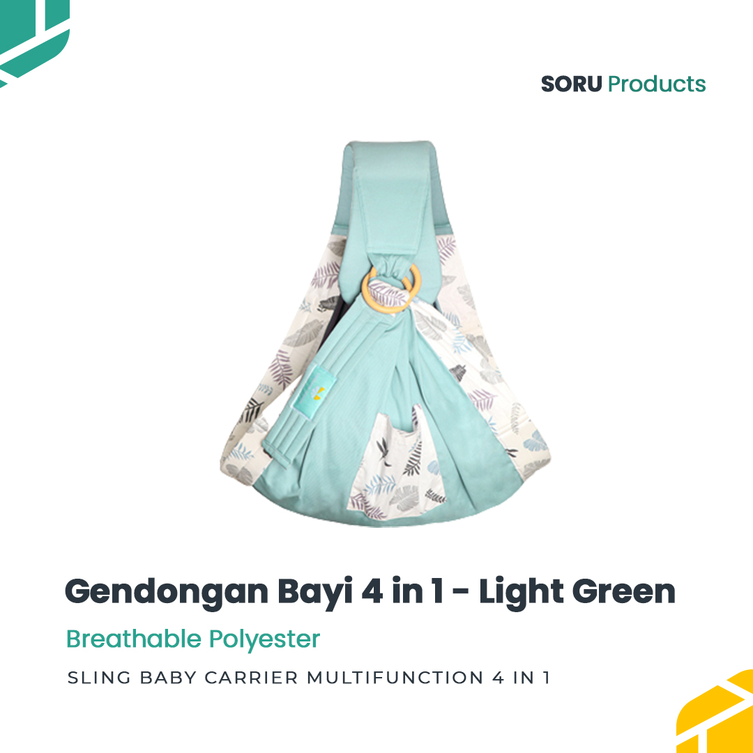 Aixintu Gendongan Bayi Samping Ibu Menyusui Celemek Sling Baby Carrier
