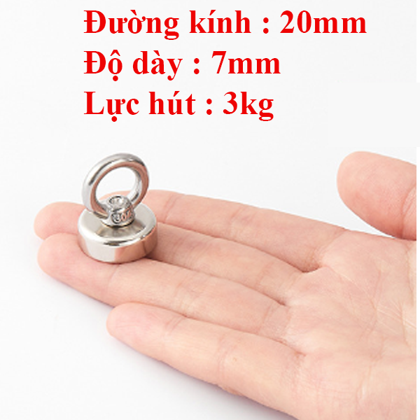 Nam châm móc tròn, Nam châm cứu hộ siêu hút