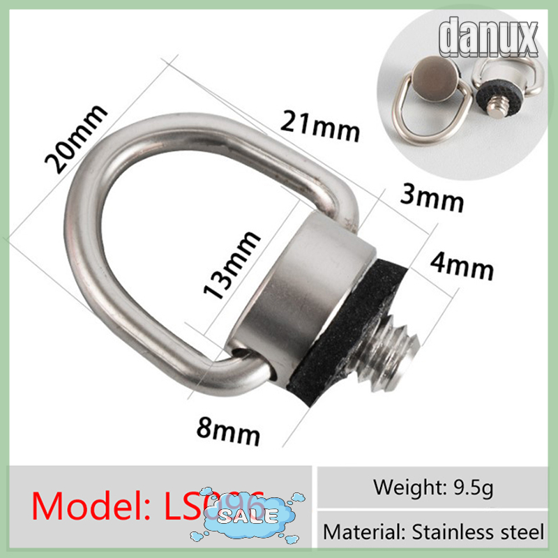 danux Strap screw d ring camera screw mount 1 4 inch quick release plate screw adapter