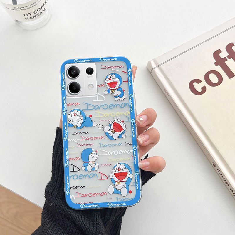 Phone Casing Redmi Note 13 pro 5g Note13 pro+ 5g Cute Cartoon Doraemon Pattern Shockproof Clear Soft Silicone Case Redmi Note 13pro+ Note13 pro 5g Classic Phone Casing Cover