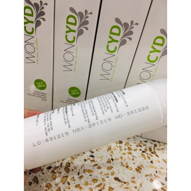 DUNG DỊCH VỆ SINH WONCYD