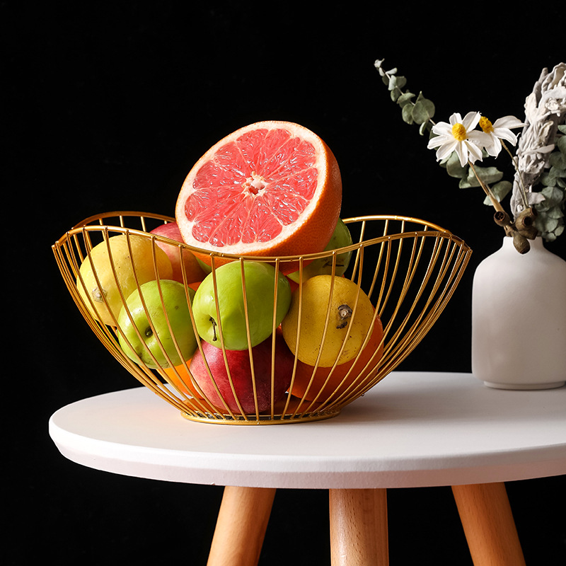 Rổ đựng trái cây  - Rổ kim loại decor