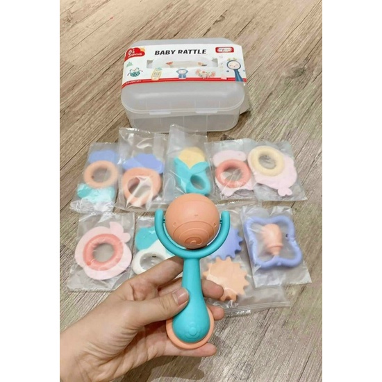 BỘ 10 MÓN ĐỒ CHƠI, GẶM NƯỚU AN TOÀN cho bé {Đồ chơi gặm nướu cho bé}