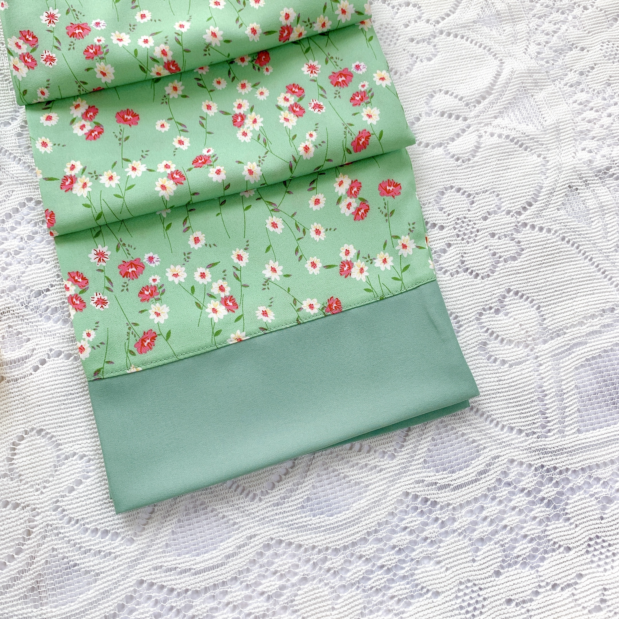 Pijama Tay ngắn quần dài - Daisy Mint [COMBO 3 BỘ 499K, 5 BỘ 779k ]