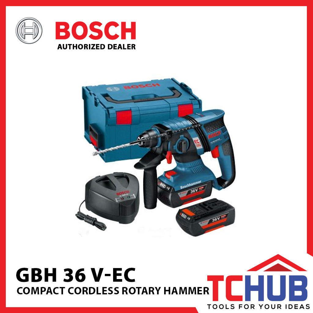 Bosch GBH 36V-EC Compact Cordless Rotary Hammer Lazada Singapore