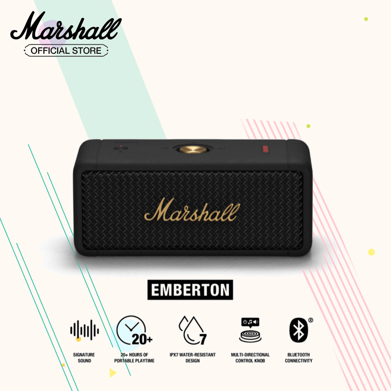 Marshall Emberton Bluetooth Speaker 