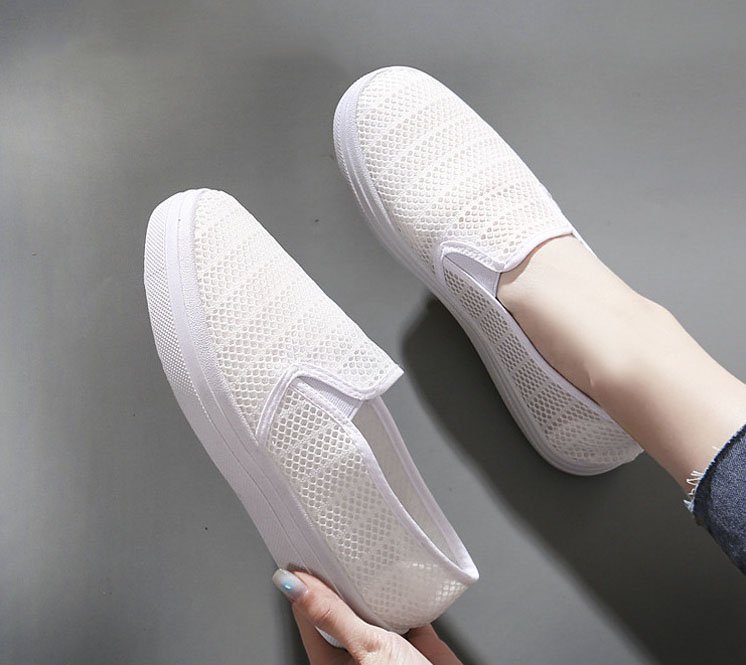 Giày Lười Lưới Thoáng Khí Mùa Hè