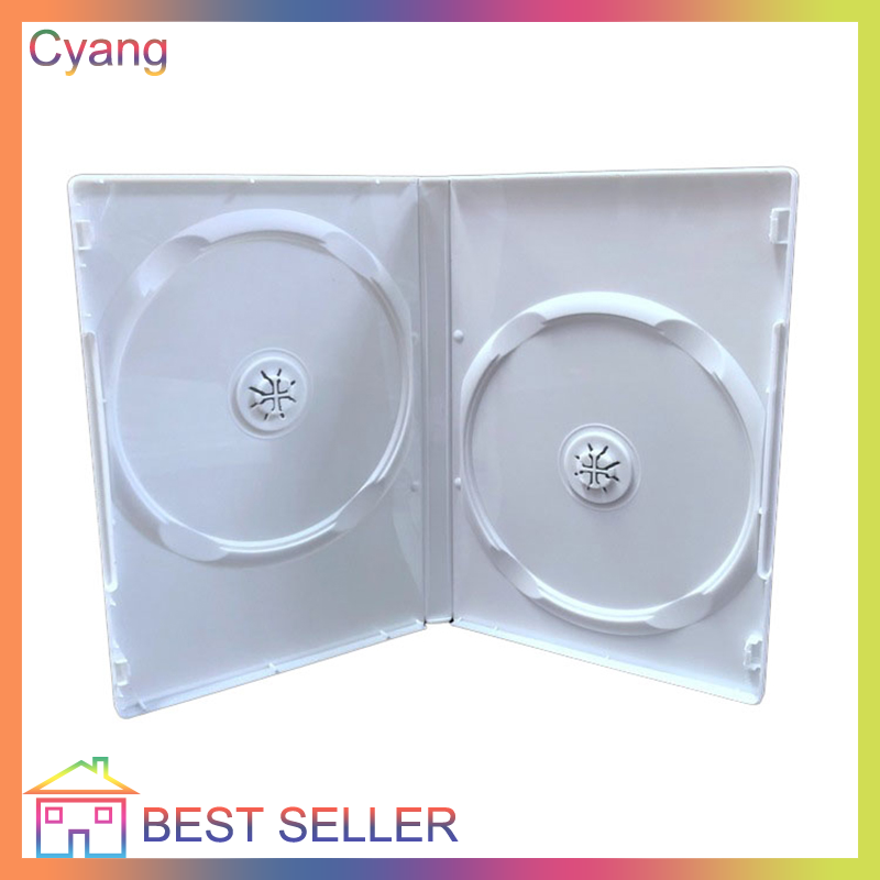 Cyang DIY Accessories CD Game Case Cover Protective Box For PS2 PS3 Game Disk Holder CD DVD Discs Storage Box