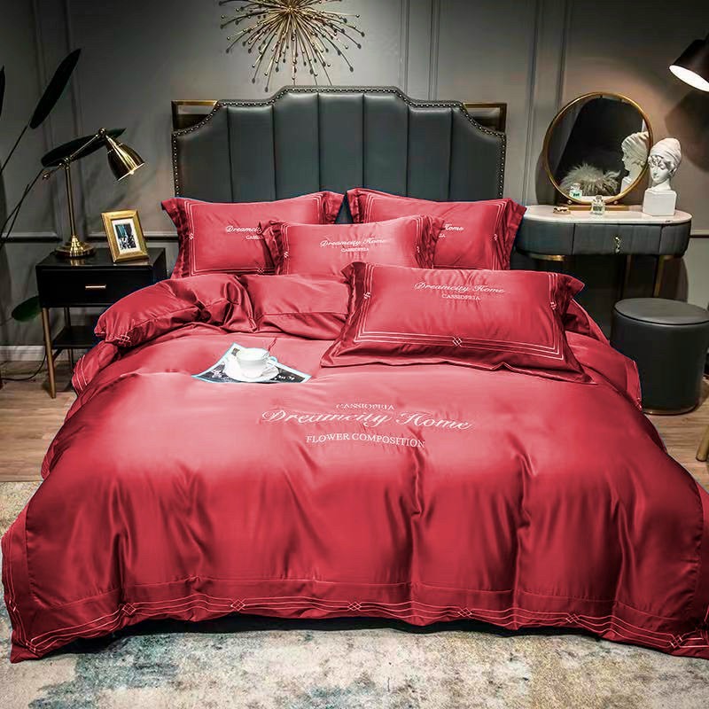 💥set chăn ga gối lụa satin dreamcity home chăn hè cao cấp 4 món nhập khẩu full màu