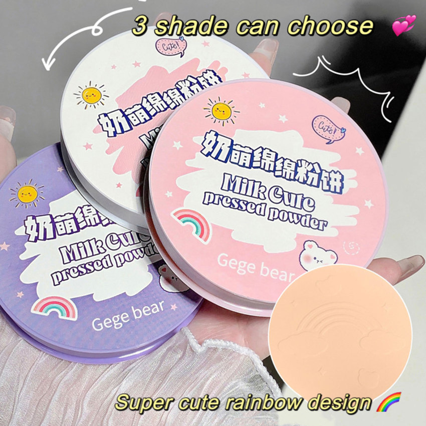Oil Control Pressed Makeup Powder Matte Face Powder Long Lasting Flawless Setting Powder