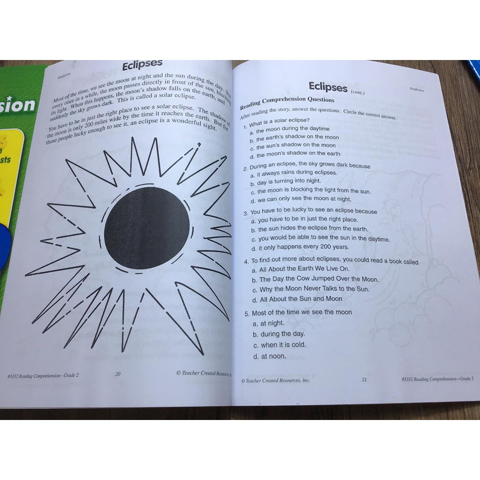 Đọc hiểu - READING COMPREHENSION GrK-6 - 7q