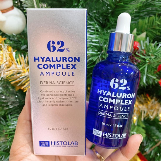 Serum Cấp Ẩm Histolab 62% Hyaluron Complex, VitaC 47% 50ml