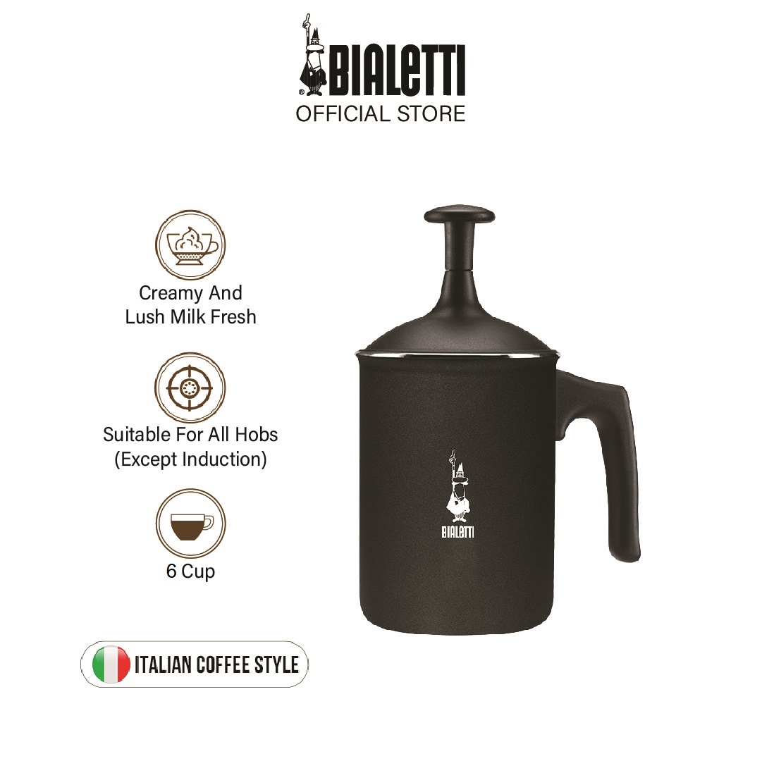 Bialetti Milk Frother Tuttocrema Frothy Creamy Milk Stovetop Milk Foam