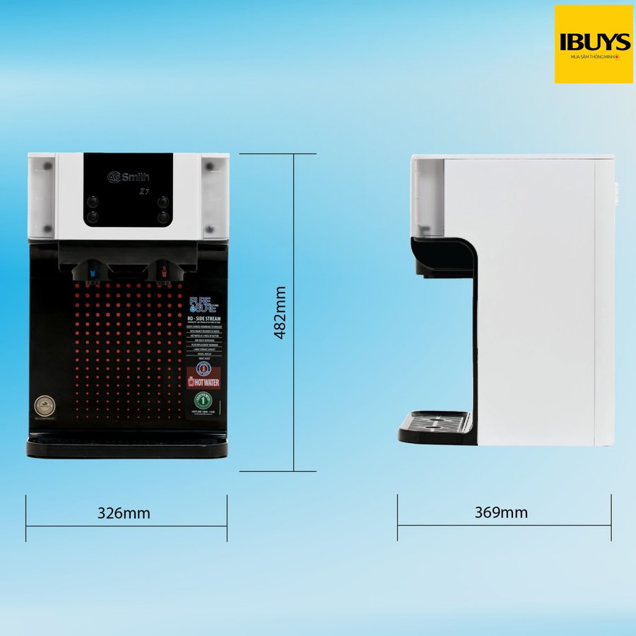 [CHÍNH HÃNG FREE LẮP ĐẶT TOÀN QUỐC ] Máy lọc nước RO AOSmith Z7