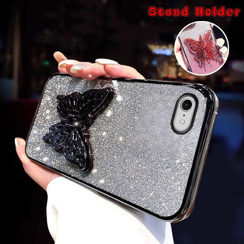 Phone%20cover%20iPhone%2016E%20Back%20case%20with%20Cute%20Butterfly%20Stand%20Luxury%20Slim%20Gradient%20Clear%20Plating%20Glitter%20Girls%20For%20iPhone16E%20Phone%20cases%20-%20Image%209